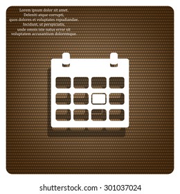 Calendar. icon. vector design