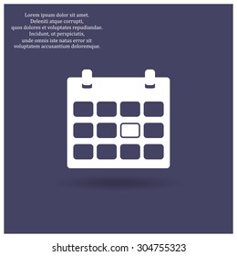 Calendar. icon. vector design