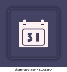 Calendar. icon. vector design
