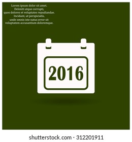 Calendar. icon. vector design
