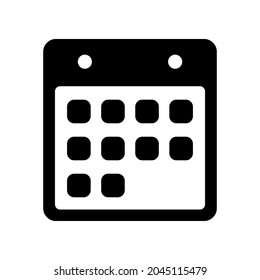 Calendar icon. Calendar icon vector design illustration. Calendar icon simple sign.