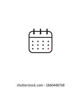 Calendar icon vector design illustration,background.