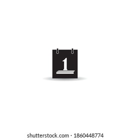 Calendar icon vector design illustration,background.