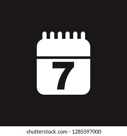 calendar icon. calendar vector design. sign design