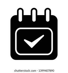 Calendar icon vector design template