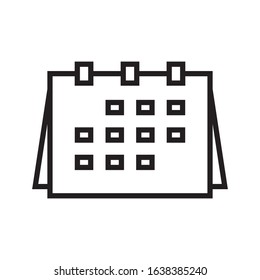 Calendar icon vector design template