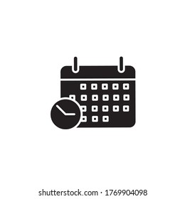 Calendar icon vector design template