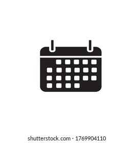 Plantilla de diseño de vectores de icono de calendario