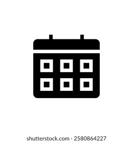 calendar icon vector design template