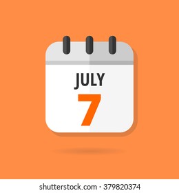 emblema del vector de iconos de calendario. Imagen, JPG, EPS, AI. Elemento de diseño para la decoración de documentos de oficina. Día del logotipo de la semana, mes y año