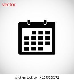 Calendar icon vector, Vector EPS 10 illustration style
