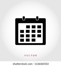 Calendar icon vector, 

Vector EPS 10 illustration style