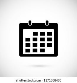 Calendar icon vector, Vector EPS 10 illustration style