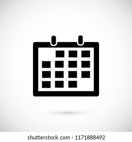 Calendar icon vector, Vector EPS 10 illustration style