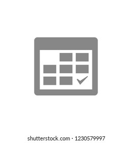 calendar icon. Vector  Eps 10 