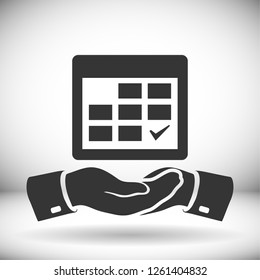 calendar icon. Vector  Eps 10 