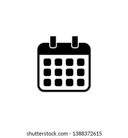 calendar icon, vector, eps 10