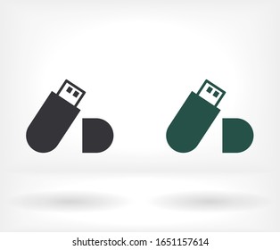calendar icon. Vector Eps 10 month date illustration Flat Design