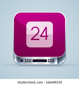 Calendar icon. Vector icon. EPS 10.