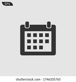 Calendar icon vector eps 10