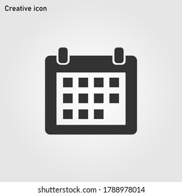 Indicadores vectoriales de icono de calendario 10