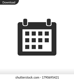 Calendar icon vector eps 10