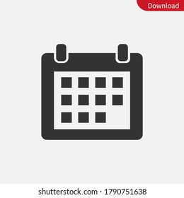 Calendar icon vector eps 10