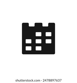 Vector de iconos de calendario. VECTOR EPS 10 editable