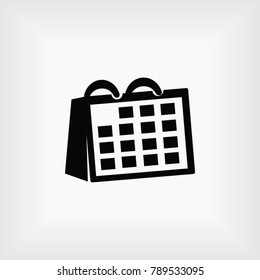 Calendar icon vector, Vector EPS 10 illustration style
