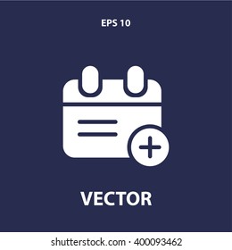 calendar icon. vector eps10 icon
