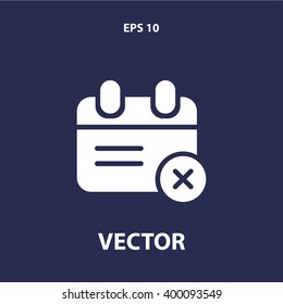 calendar icon. vector eps10 icon
