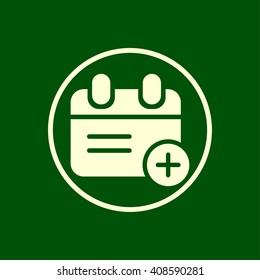 calendar icon. vector eps10 icon
