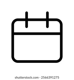 Calendar Icon. Vector Files and Editable Stroke