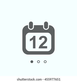 Calendar Icon, vector, icon flat