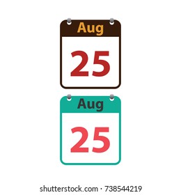 calendar icon, calendar vector icon, flat calendar icon 