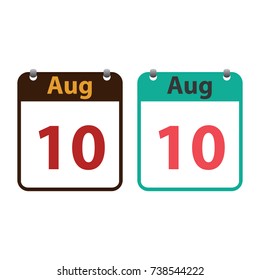 calendar icon, calendar vector icon, flat calendar icon 
