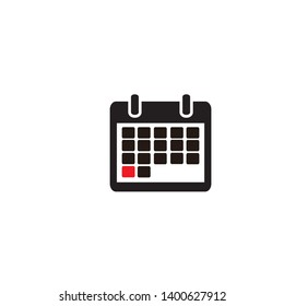 Calendar Icon Vector Flat Design