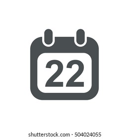 Calendar Icon Vector flat design style
