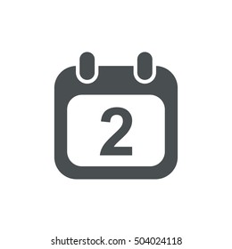 Calendar Icon Vector flat design style