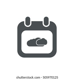 Calendar Icon Vector flat design style