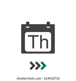 Calendar Icon Vector flat design style