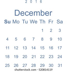 Calendar Icon Vector flat design style