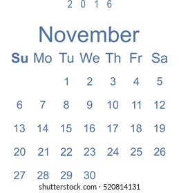 Calendar Icon Vector flat design style