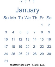 Calendar Icon Vector flat design style