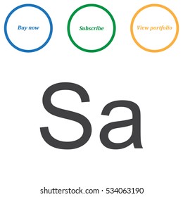 Calendar Icon Vector flat design style