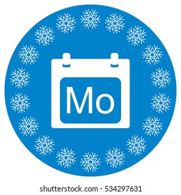 Calendar Icon Vector flat design style