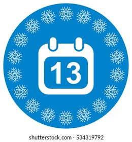 Calendar Icon Vector flat design style
