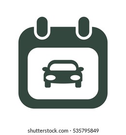 Calendar Icon Vector flat design style