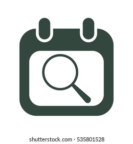 Calendar Icon Vector flat design style