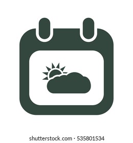 Calendar Icon Vector flat design style